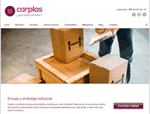 Tablet Screenshot of carplas.com